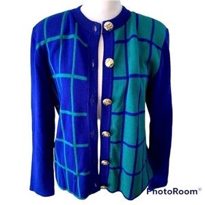 Retro Ami Knits Button Down Sweater Size 6